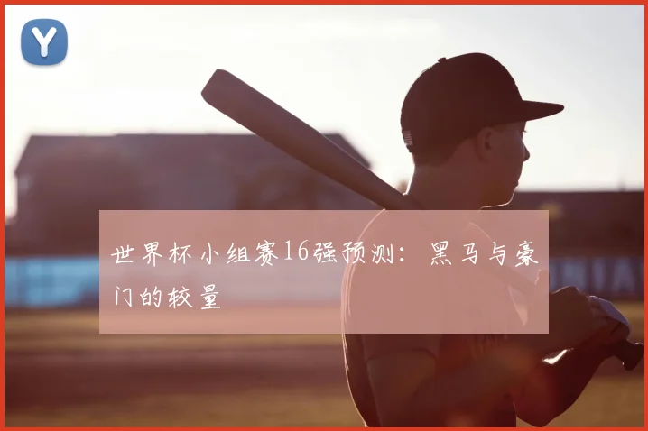 世界杯小组赛16强预测:黑马与豪门的较量